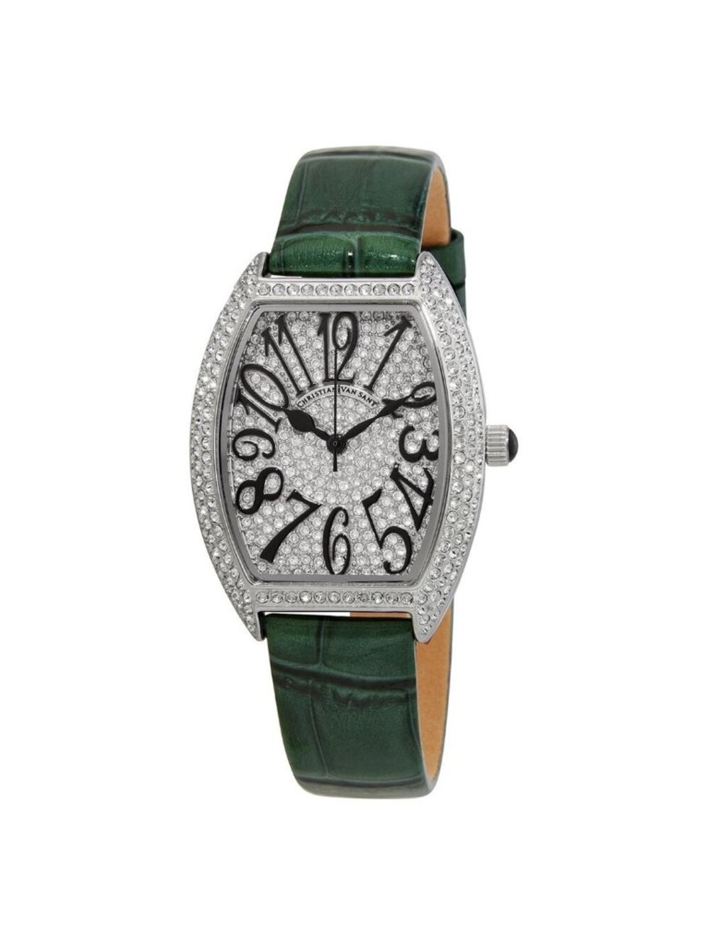 NWT Christian Van Sant Elegant Quartz White Dial Ladies Watch
